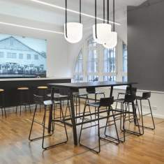 Barhocker Holzschale Barstuhl Cafeteria Nowy Styl Cafe