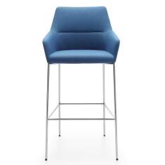 Barstuhl blau Barstühle Profim Chic Barhocker
