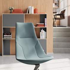 Lounge Sessel Büro Clubsessel Stoff Loungemöbel, profim, Chic Lounge