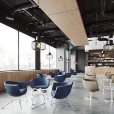 Clubsessel blau Loungesessel Loungemöbel, profim, Sorriso
