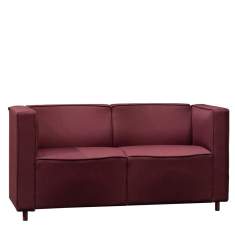 Loungesofa rot Sofa Lounge Offecct Pauline 2-Seater