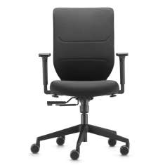 Drehstühle Büro ergonomisch Bürostühle mit Armlehnen, Trendoffice, to-sync black comfort
