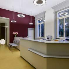 Büro Deckenlampen LEDPendelleuchte dimmbar LED Büroleuchte, Belux, DISK