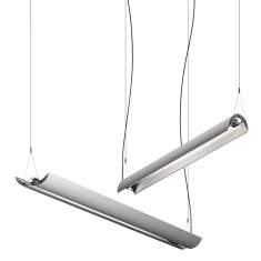 Büro Deckenlampen Design Längliche Pendelleuchten Design LED Büroleuchte Belux, UPDOWN