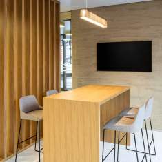 Barhocker grau Barstühle Lounge Echo Büromöbel Echo Lounge