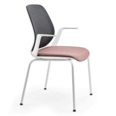Besucherstühle rosa Konferenzstuhl Büro Konferenzstühle Sedus se:kit Besucherstuhl