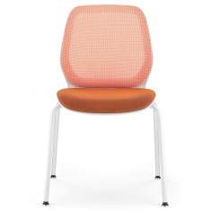 Besucherstühle orange Konferenzstuhl Büro Konferenzstühle Sedus se:kit Besucherstuhl