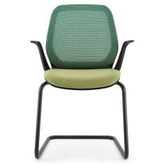 Besucherstühle grün Konferenzstuhl Büro Konferenzstühle Sedus se:kit Freischwinger