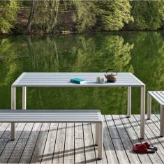 Gartenmöbel Tisch Gartentisch Embru Easy Aluminium Tisch