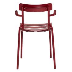 Gartenstuhl rot Gartenstühle Aluminium Stuhl stapelbar Embru Park Chair