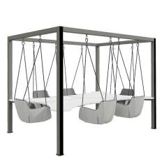 Konferenztisch mit Schaukelnstühle Konferenzplatz Febrü Smeeting