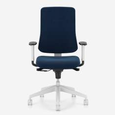 Büro Drehstuhl blau Drehstühle Bürostuhl mit Armlehnen Nowy Styl Utila