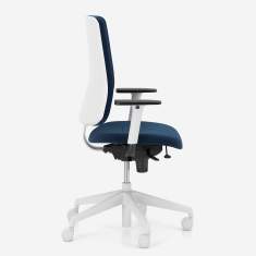 Büro Drehstuhl blau Drehstühle Bürostuhl mit Armlehnen Nowy Styl Utila