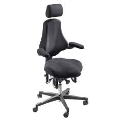 Bürodrehstuhl schwarz Drehstuhl Büro Drehstühle ergonomisch Bürostuhl Haider Bioswing oneUp
mit Kopfstütze