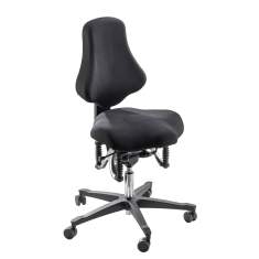 Bürodrehstuhl schwarz Drehstuhl Büro Drehstühle ergonomisch Burostuhl Haider Bioswing oneUp Eco
