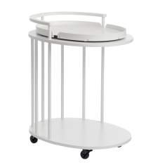 Servierwagen weiss Trolley Transportwagen NC Nordic Care Julia