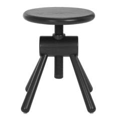 höhenverstellbarer Hocker schwarz NC Nordic Care Orkester