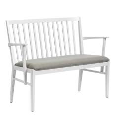 Sitzbank weiss Sitzbänke NC Nordic Care Ellinor