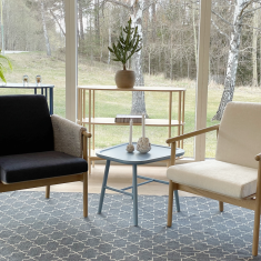 Loungesessel Holz Sessel Lounge NC Nordic Care Thyra