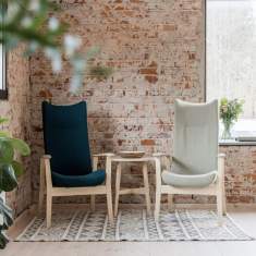 Loungesessel Holz Sessel komfortable NC Nordic Care Amulett