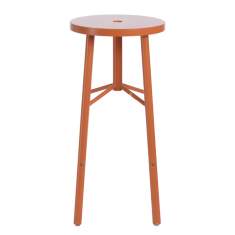 Barhocker orange Barstuhl Holz Barstühle NC Nordic Care Sputnik