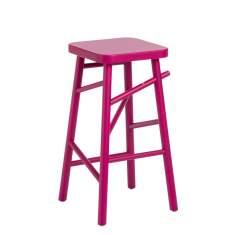 Hocker rosa Barhocker Holz NC Nordic Care Plockepinn