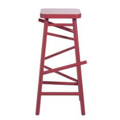 Barstuhl rot Barhocker Holz Barstühle NC Nordic Care Plockepinn
