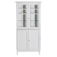 Vitrine grau Türschrank NC Nordic Care Ellinor