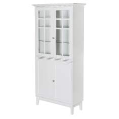 Vitrine grau Türschrank NC Nordic Care Ellinor