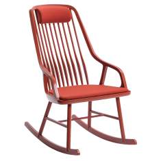 Loungestuhl rot Schaukelstuhl Sessel NC Nordic Care Sture