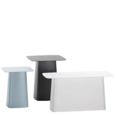 Designer Beistelltisch Set Beistelltische Set 
, vitra, Metal Side Table