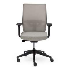 Büro Drehstuhl grau Drehstühle Netzgewebe Bürostuhl Haworth Aloha Active AX