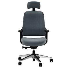 Drehstühle Büro Design Bürostühle grau Dregstuhl mit Armlehnen Wilkhahn Me