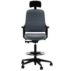 Drehstühle Büro  Counterstühle mit Armlehnen Counterstuhl Wilkhahn Me