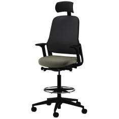 Drehstühle Büro  Counterstühle mit Armlehnen Counterstuhl Wilkhahn Me