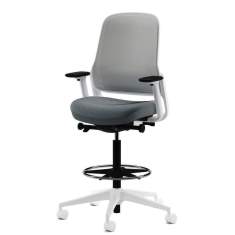 Drehstühle Büro Counterstühle mit Armlehnen Counterstuhl grau Wilkhahn Me