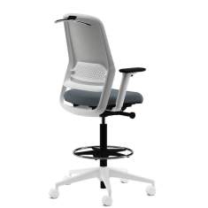 Drehstühle Büro Counterstühle mit Armlehnen Counterstuhl grau Wilkhahn Me