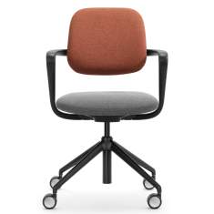 Konferenzstuhl orange Konferenzstühle Büro Girsberger Ategra