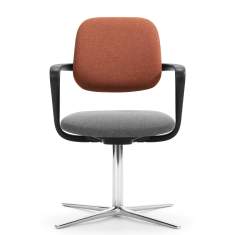 Konferenzstuhl orange Konferenzstühle Büro Girsberger Ategra