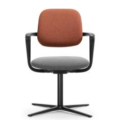 Konferenzstuhl orange Konferenzstühle Büro Girsberger Ategra