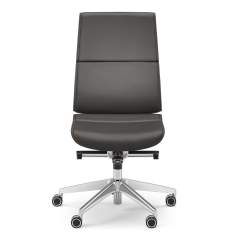 Konferenzstuhl schwarz Drehstuhl Leder Drehstühle Büro Konferenzsessel Martinstoll Collection S