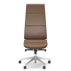 Konferenzstuhl braun Drehstuhl Leder Drehstühle Büro Konferenzsessel Martinstoll Collection S