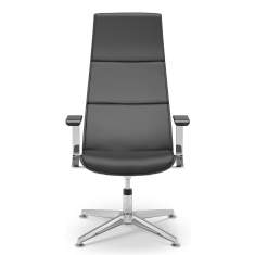 Lounge Sessel Leder schwarz Bürosessel, MARTINSTOLL, Collection S