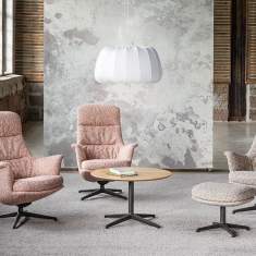 Loungesessel rosa Sessel Lounge Materia Bon