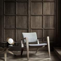 Design Beistelltisch Glas moderne Beistelltische aus Glas, Skandiform, Conica Tisch