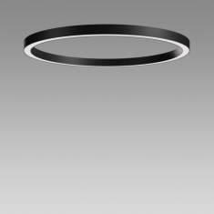 Deckenleuchte rund Deckenleuchten schwarz Aluminium Regent Lighting Giro