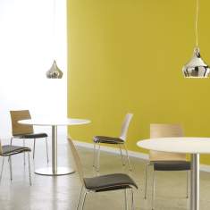 Bistrotisch rund Bistrotische Cafeteria Tische Brunner 3000