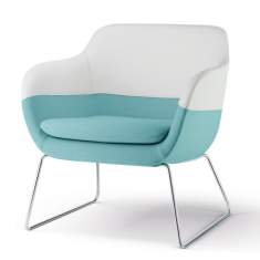 Loungesessel Clubsessel Büro Design Loungemöbel , Brunner, crona lounge