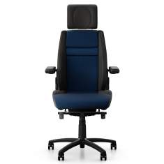 Bürostuhl ergonomisch Bürodrehstuhl mit ergonomische Rückenlehne Drehstuhl RH Secur24 Exclusive