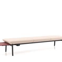 Softseating-Programme modulares Baukastenprinzip Lounge Sitzmöbel Bänke Kusch+Co Genaya